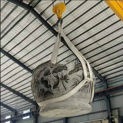 力夫特石材廠專用環形吊裝帶鋼管廠環形吊帶o型吊帶扁平吊帶起重吊裝帶2噸3Ton